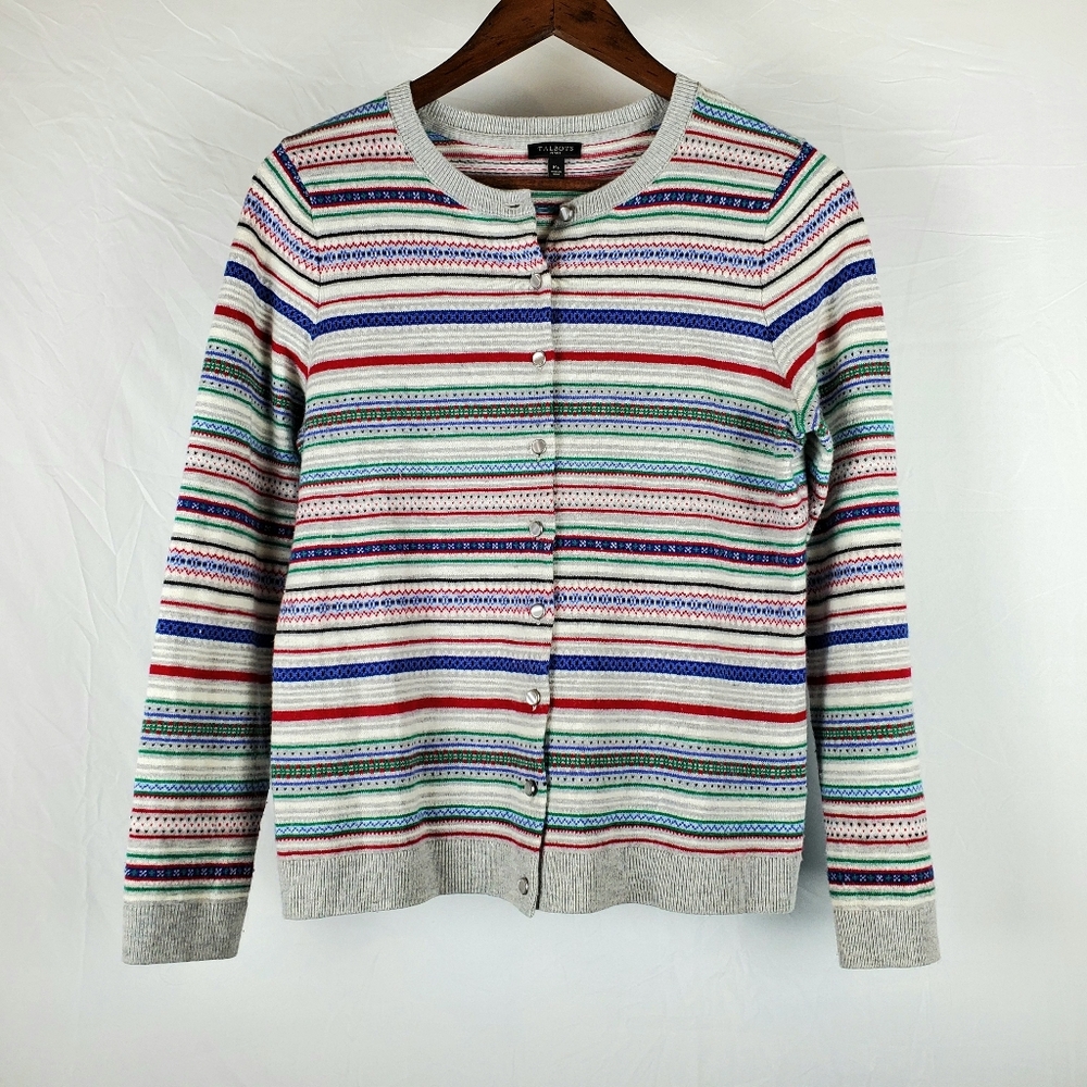 Talbots Fair‎ Isle Wool Cardigan
